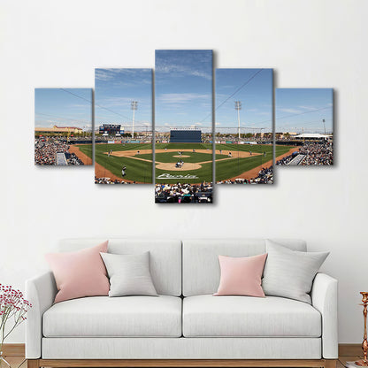 Peoria Sports Complex, Stadium Canvas, Sport Art, Fan Gifts, 5 Panel, Large Canvas, Canvas Print Wall Art