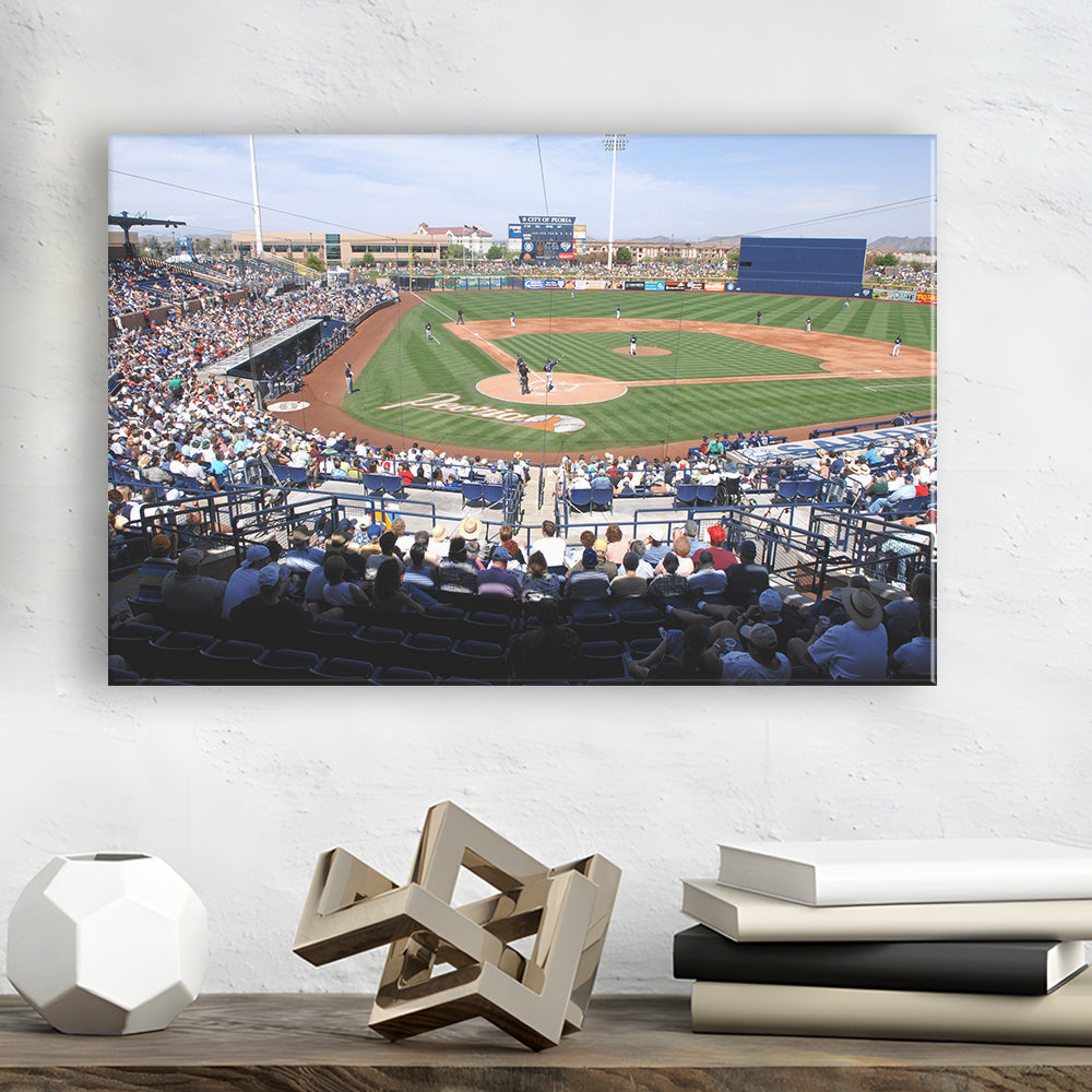 Peoria Sports Complex, Stadium Canvas, Sport Art, Gift for him, Man Cave Decor, Art Print, Canvas Print Wall Art