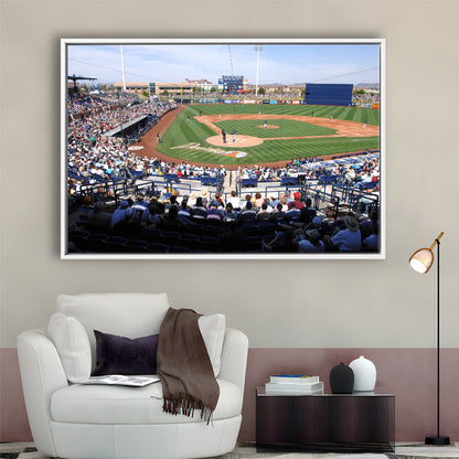 Peoria Sports Complex, Stadium Canvas, Sport Art, Framed Canvas Print Wall Art, Floating Frame