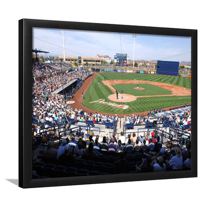 Peoria Sports Complex, Stadium Canvas, Sport Art, Gift for him, Framed Art Print Wall Decor, Picture Framed