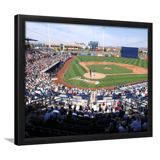 Peoria Sports Complex, Stadium Canvas, Sport Art, Gift for him, Framed Art Print Wall Decor, Picture Framed