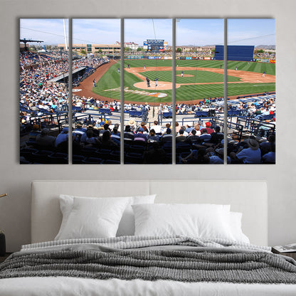 Peoria Sports Complex, Stadium Canvas, Sport Art, 5 Panel B, Extra Large Canvas, Canvas Print Wall Art