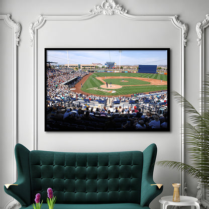 Peoria Sports Complex, Stadium Canvas, Sport Art, Gift for him, Framed Art Print Wall Decor, Picture Framed