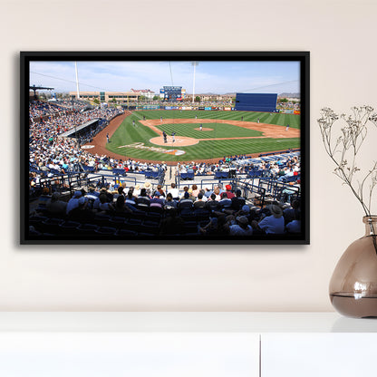 Peoria Sports Complex, Stadium Canvas, Sport Art, Framed Canvas Print Wall Art, Floating Frame