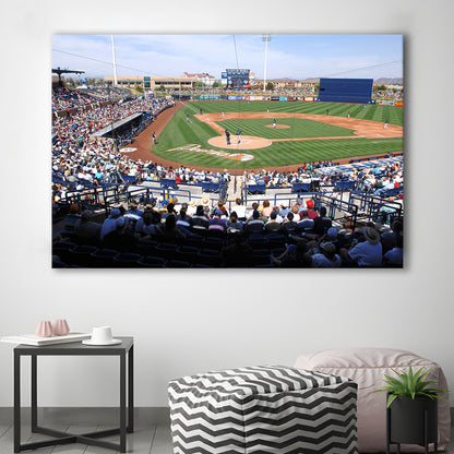 Peoria Sports Complex, Stadium Canvas, Sport Art, Gift for him, Man Cave Decor, Art Print, Canvas Print Wall Art