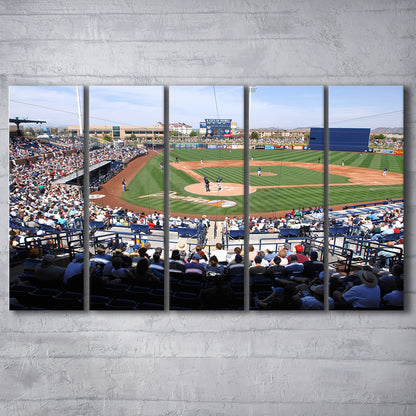Peoria Sports Complex, Stadium Canvas, Sport Art, 5 Panel B, Extra Large Canvas, Canvas Print Wall Art