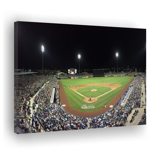 Peoria Sports Complex in Arizona, Stadium Canvas, Sport Art, Gift for him, Man Cave Decor, Art Print, Canvas Print Wall Art