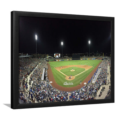 Peoria Sports Complex in Arizona, Stadium Canvas, Sport Art, Gift for him, Framed Art Print Wall Decor, Picture Framed