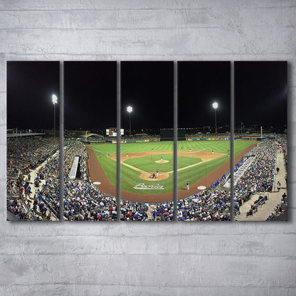 Peoria Sports Complex in Arizona, Stadium Canvas, Sport Art, 5 Panel B, Extra Large Canvas, Canvas Print Wall Art