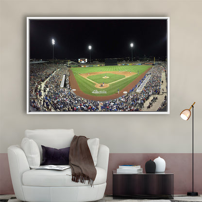 Peoria Sports Complex in Arizona, Stadium Canvas, Sport Art, Framed Canvas Print Wall Art, Floating Frame