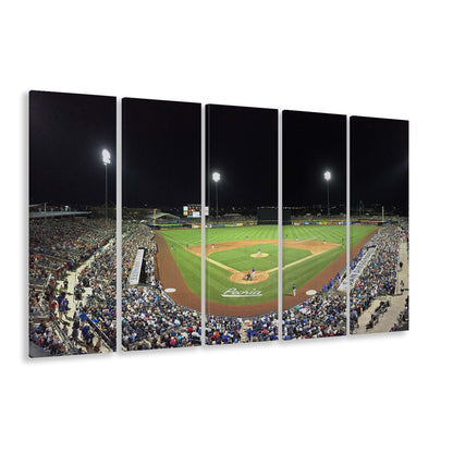 Peoria Sports Complex in Arizona, Stadium Canvas, Sport Art, 5 Panel B, Extra Large Canvas, Canvas Print Wall Art