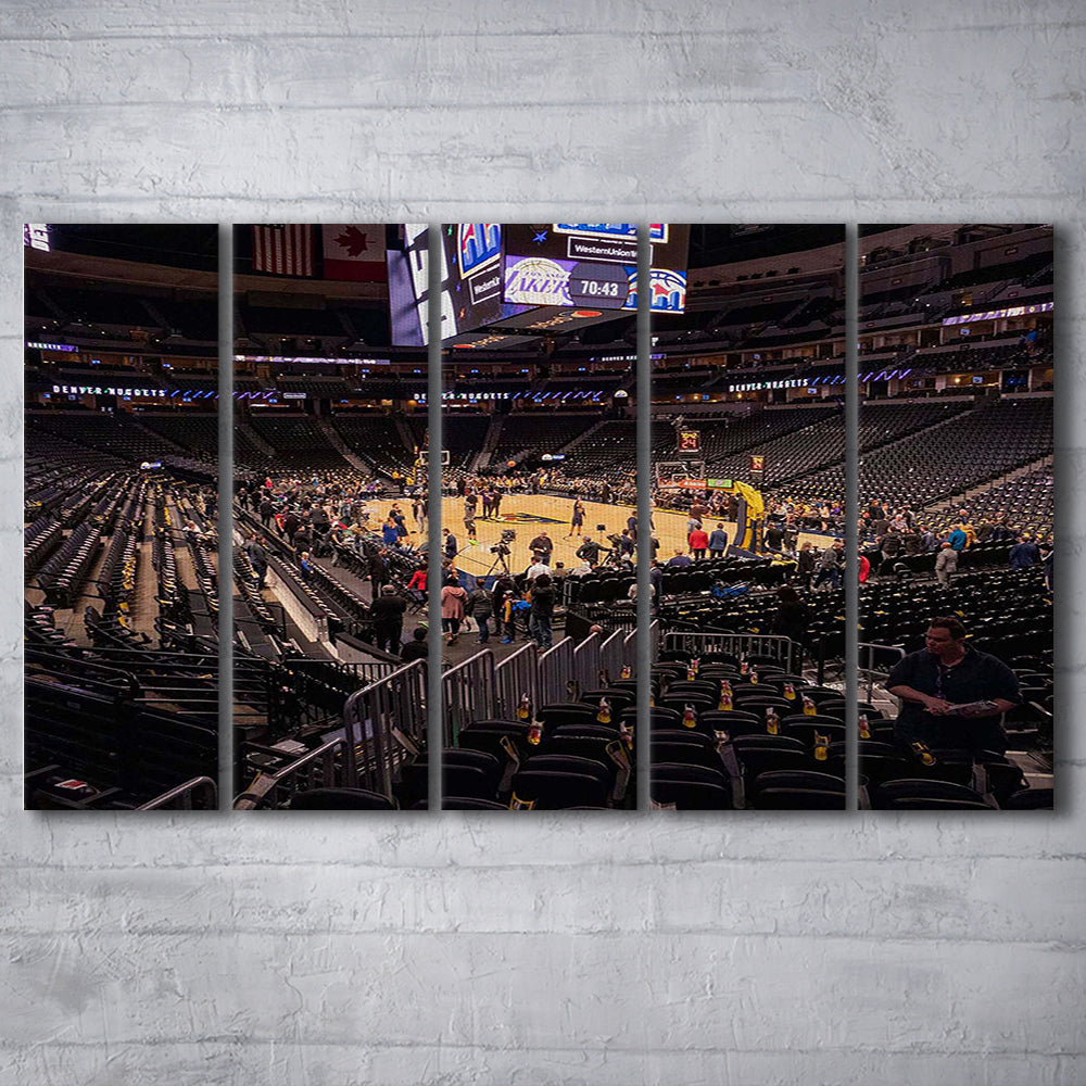 Pepsi Stadium, Stadium Canvas, Sport Art, 5 Panel B, Extra Large Canvas, Canvas Print Wall Art