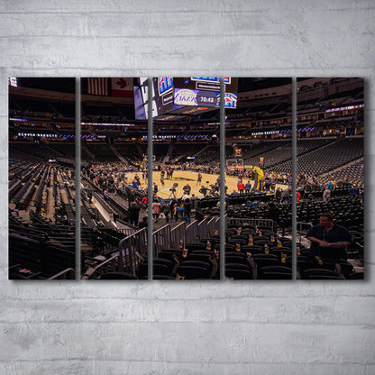 Pepsi Stadium, Stadium Canvas, Sport Art, 5 Panel B, Extra Large Canvas, Canvas Print Wall Art