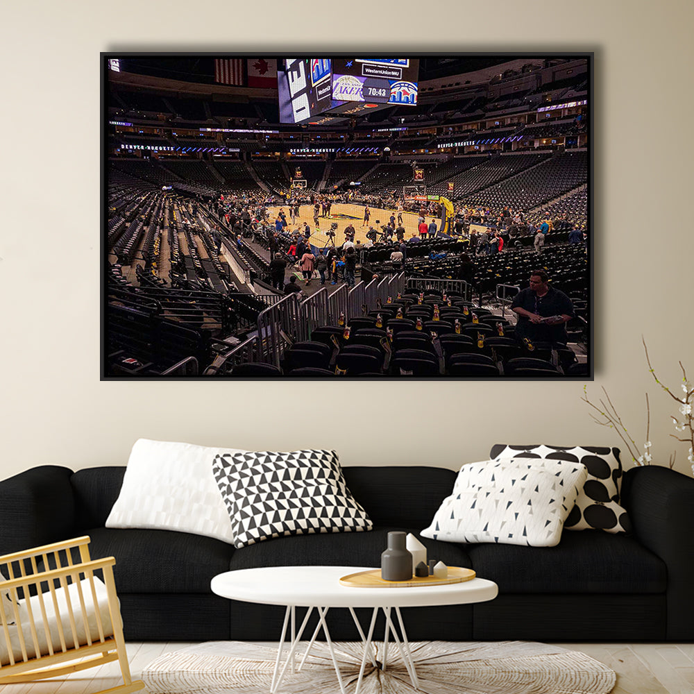 Pepsi Stadium, Stadium Canvas, Sport Art, Framed Canvas Print Wall Art, Floating Frame