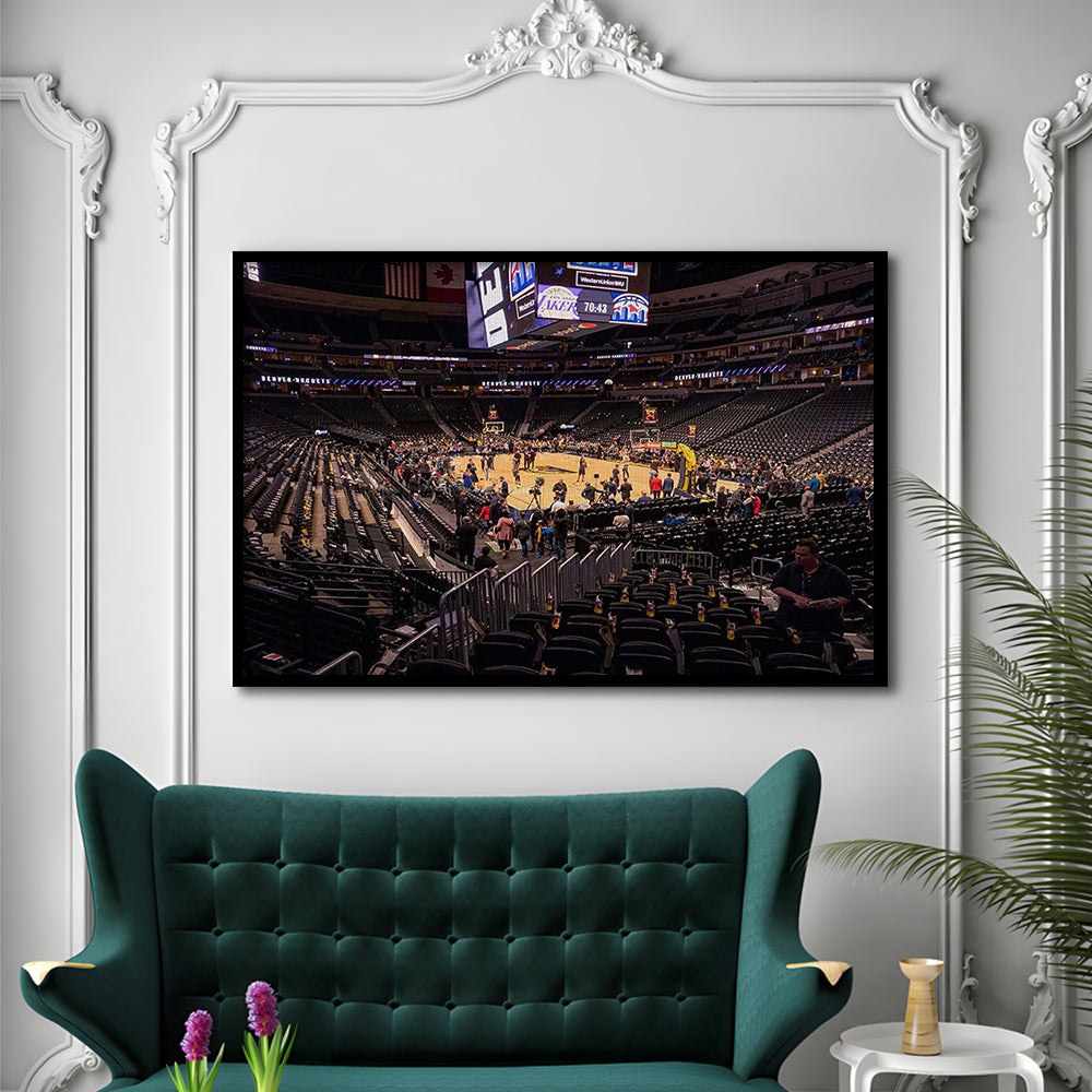 Pepsi Stadium, Stadium Canvas, Sport Art, Gift for him, Framed Art Print Wall Decor, Picture Framed
