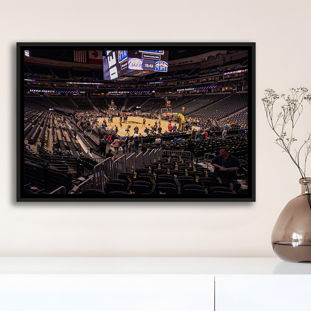 Pepsi Stadium, Stadium Canvas, Sport Art, Framed Canvas Print Wall Art, Floating Frame
