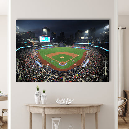 Petco Park, Stadium Canvas, Sport Art, Gift for him, Man Cave Decor, Art Print, Canvas Print Wall Art