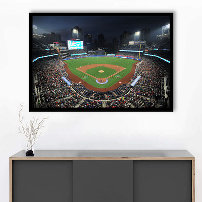 Petco Park, Stadium Canvas, Sport Art, Gift for him, Framed Art Print Wall Decor, Picture Framed