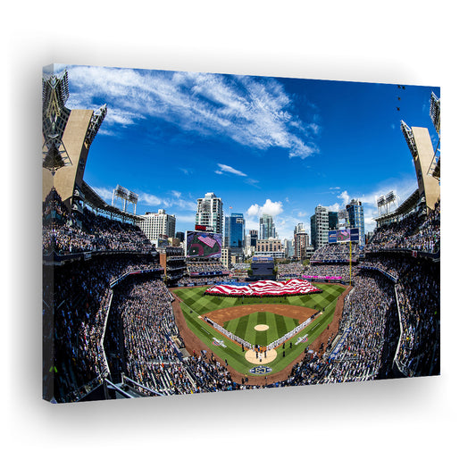 Petco park San Diego Stadium, Stadium Canvas, Sport Art, Gift for him, Man Cave Decor, Art Print, Canvas Print Wall Art