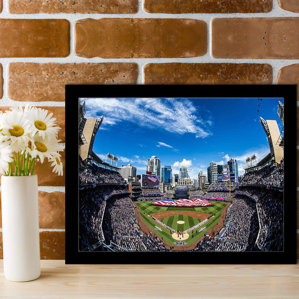 Petco park San Diego Stadium, Stadium Canvas, Sport Art, Gift for him, Framed Art Print Wall Decor, Picture Framed