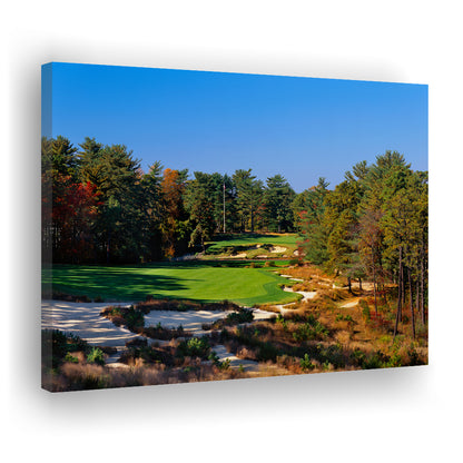 Pine Valley Golf Club Hole 18 Pine Valley Golf Courses, New Jersey, Golf Art Print,Gifts Golf Lover
