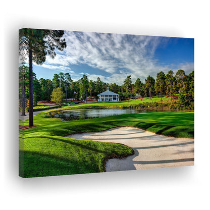 Pinehurst Course Number 2 Golf Courses, Golf Art Print,Gifts Golf Lover
