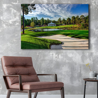Pinehurst Course Number 2 Golf Courses, Golf Art Print,Gifts Golf Lover