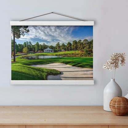 Pinehurst Course Number 2 Golf Courses, Golf Art Print, Hanging Canvas Print Wall Art