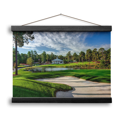 Pinehurst Course Number 2 Golf Courses, Golf Art Print, Hanging Canvas Print Wall Art