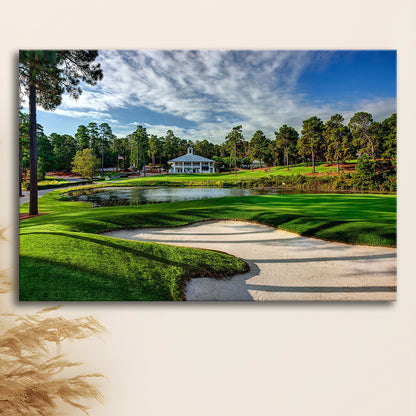 Pinehurst Course Number 2 Golf Courses, Golf Art Print,Gifts Golf Lover