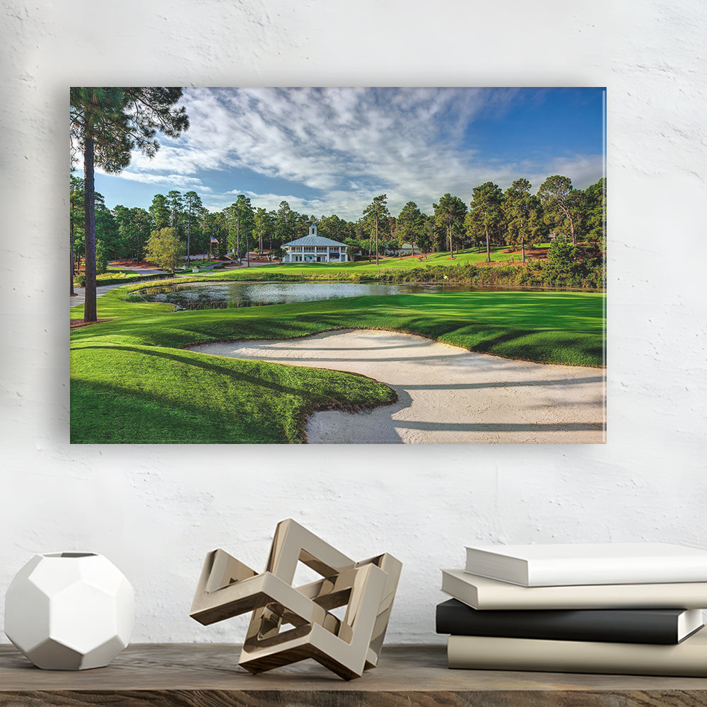 Pinehurst Course Number 2 Golf Courses, Golf Art Print,Gifts Golf Lover
