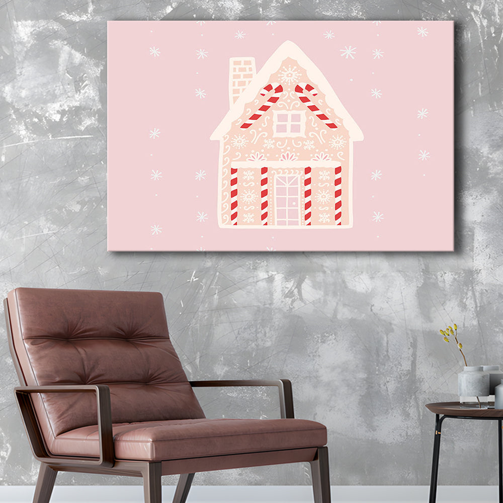 Pink Swimming Pool Print Pink And White Beach Umbrella Photography Print, Canvas Print Wall Art Home Decor