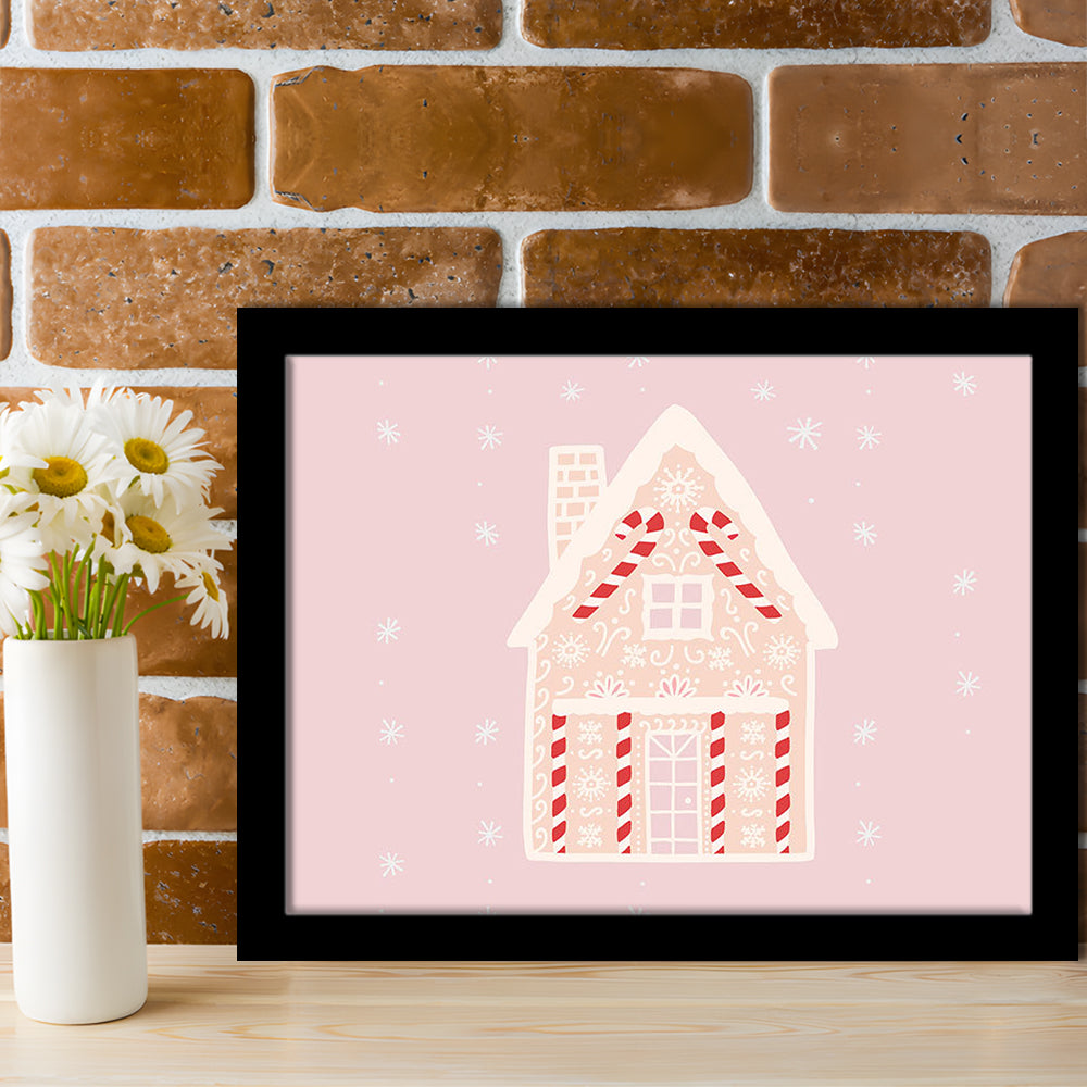Pink Swimming Pool Print Pink And White Beach Umbrella Photography Print, Framed Art Print Wall Decor, Framed Picture