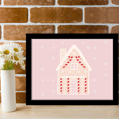 Pink Swimming Pool Print Pink And White Beach Umbrella Photography Print, Framed Art Print Wall Decor, Framed Picture