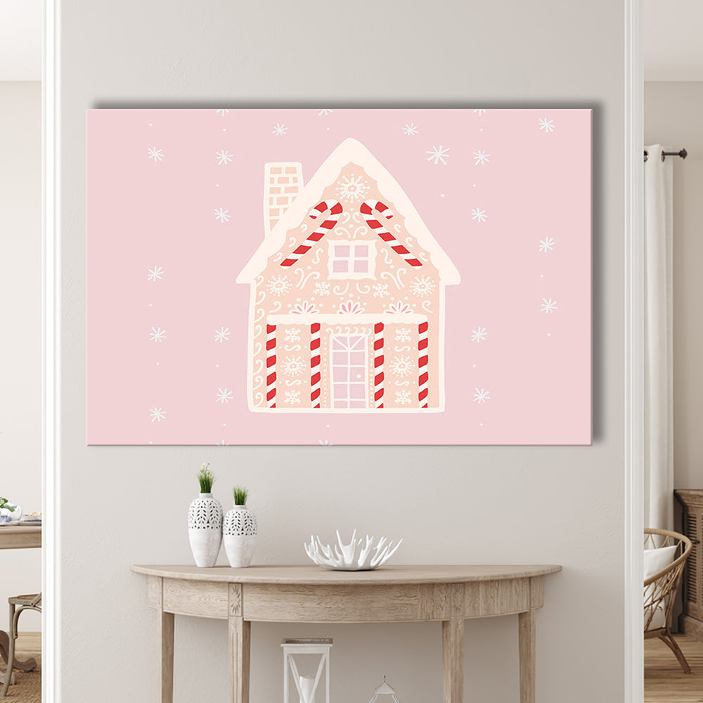 Pink Swimming Pool Print Pink And White Beach Umbrella Photography Print, Canvas Print Wall Art Home Decor