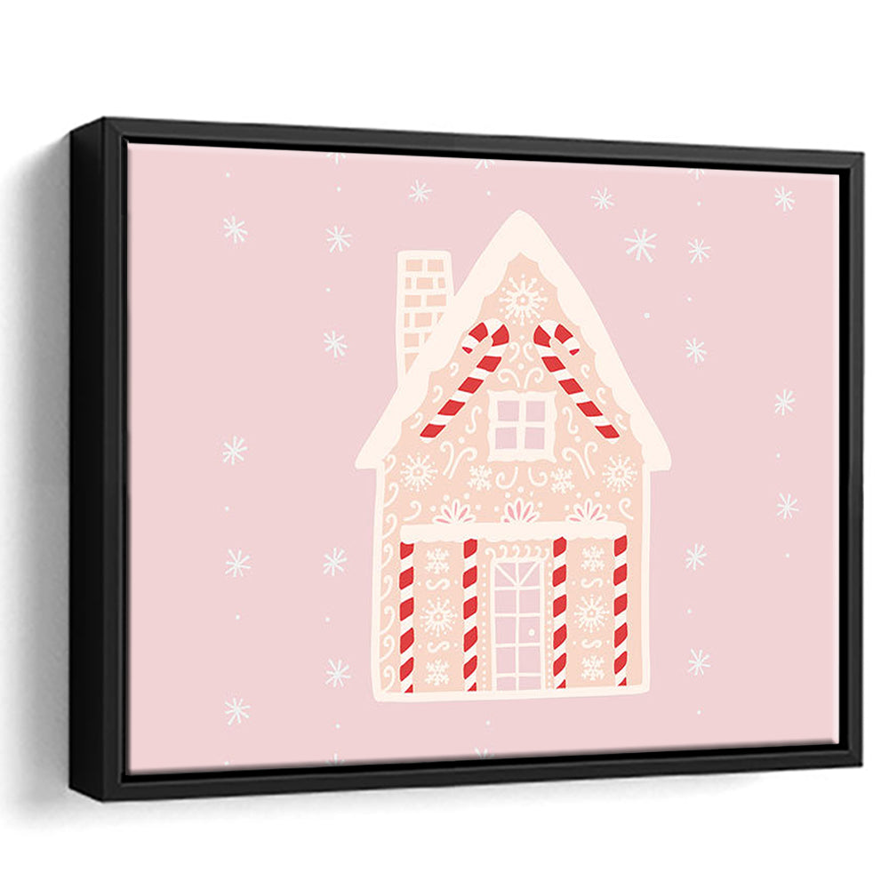 Pink Swimming Pool Print Pink And White Beach Umbrella Photography Print, Floating Framed Canvas Print Wall Art