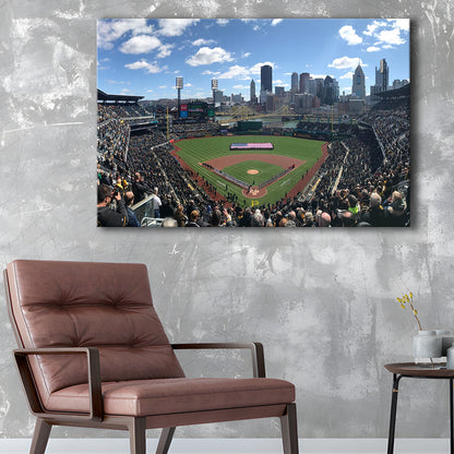 Pnc Park, Stadium Canvas, Sport Art, Gift for him, Man Cave Decor, Art Print, Canvas Print Wall Art