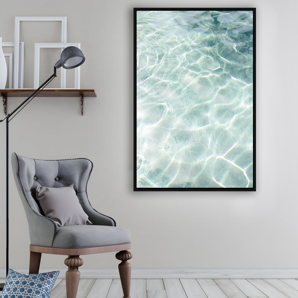 Pool Print Beach Wall Print Pool Photography Print Beach Wall Art, Framed Canvas Prints Wall Art