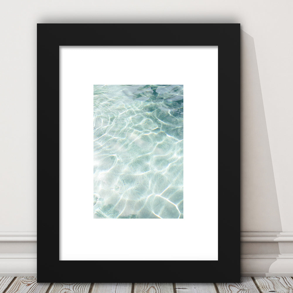 Pool Print Beach Wall Print Pool Photography Print Beach Wall Art, Framed Art Prints White Border Wall Decor