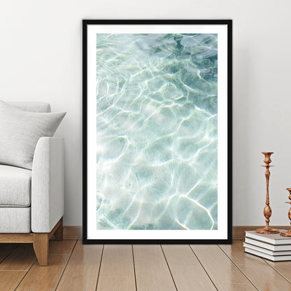 Pool Print Beach Wall Print Pool Photography Print Beach Wall Art, Framed Art Prints White Border Wall Decor