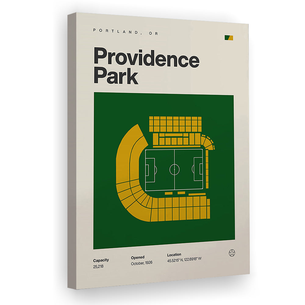 Portland Timbers Stadium Print, Providence Park Stadium Print, Fan Gifts, Sport Art, Canvas Print Wall Art