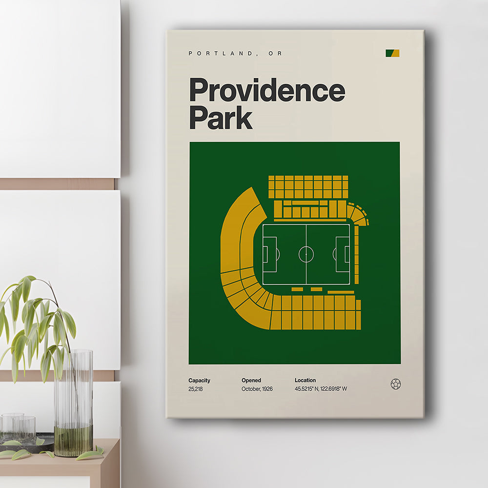 Portland Timbers Stadium Print, Providence Park Stadium Print, Fan Gifts, Sport Art, Canvas Print Wall Art