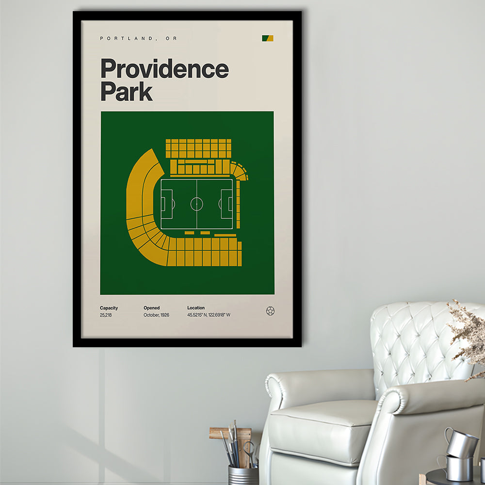 Portland Timbers Stadium Print, Providence Park Stadium Print, Gifts for him, Sport Art, Framed Art Print Wall Decor