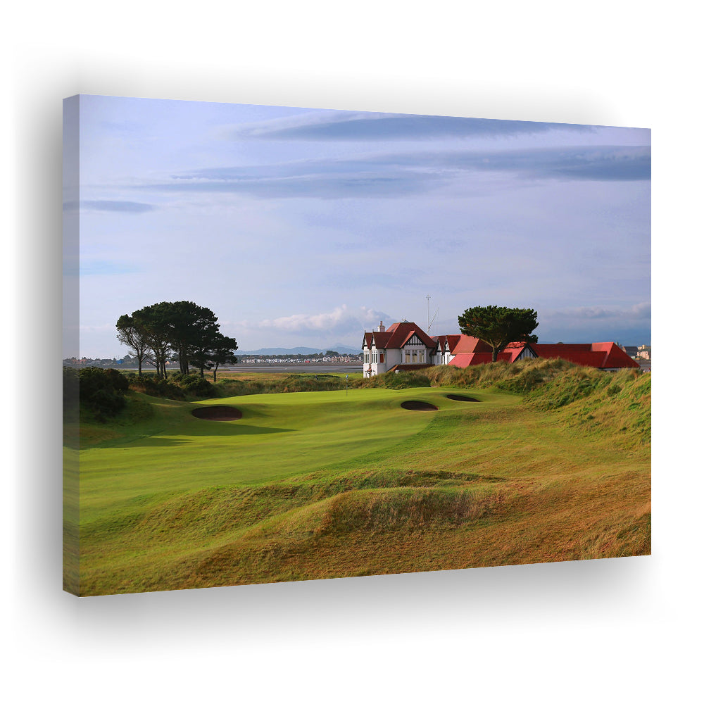 Portmarnock Golf Club Old Course, Golf Art Print,Gifts Golf Lover