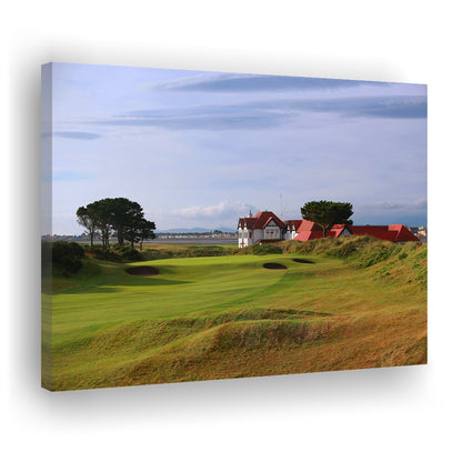 Portmarnock Golf Club Old Course, Golf Art Print,Gifts Golf Lover