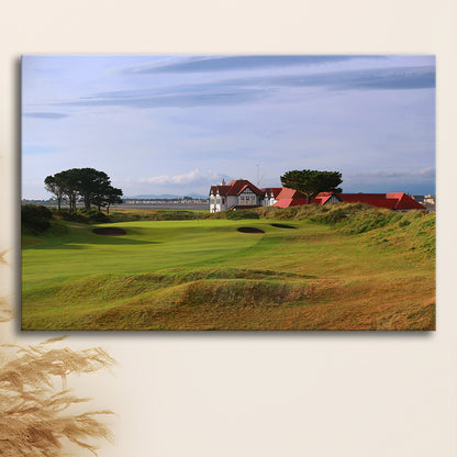 Portmarnock Golf Club Old Course, Golf Art Print,Gifts Golf Lover