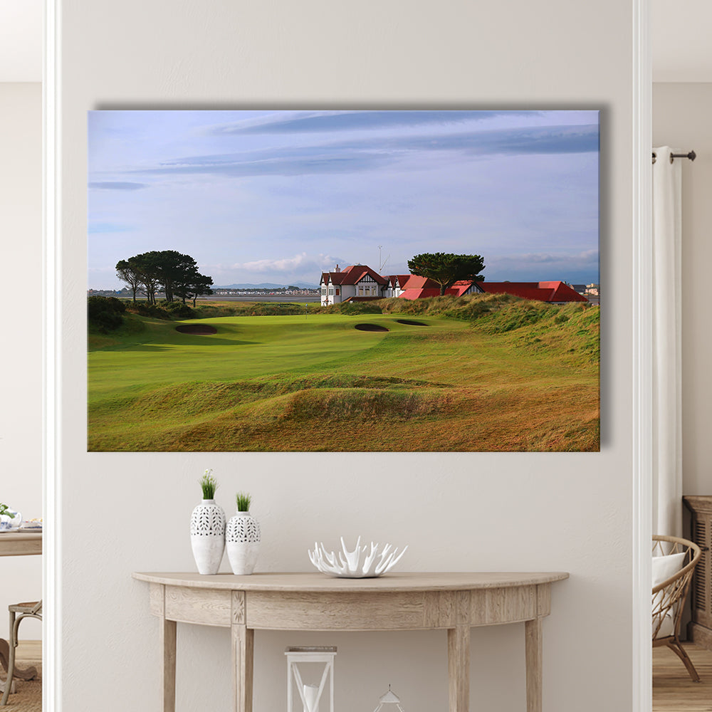 Portmarnock Golf Club Old Course, Golf Art Print,Gifts Golf Lover