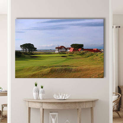 Portmarnock Golf Club Old Course, Golf Art Print,Gifts Golf Lover