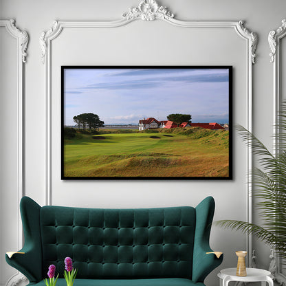 Portmarnock Golf Club Old Course, Framed Art Print Wall Decor, Picture Framed