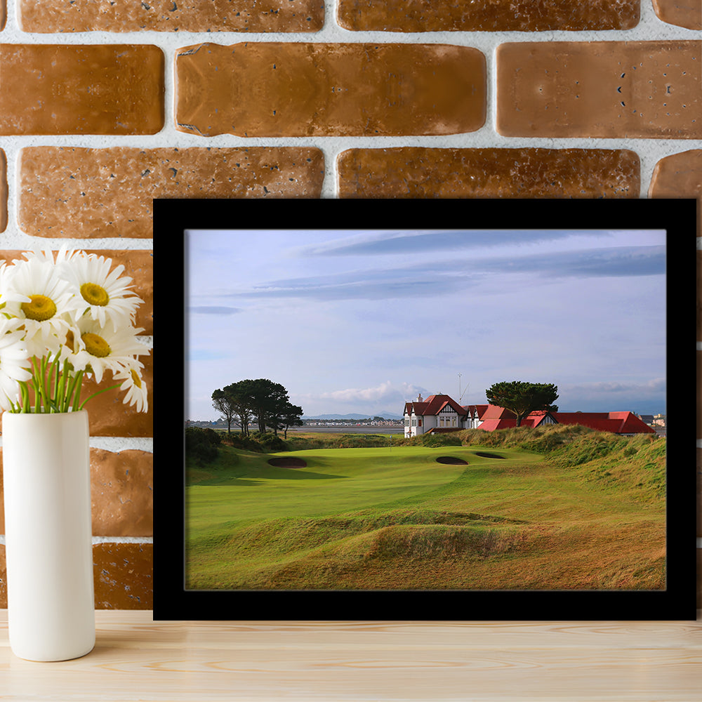 Portmarnock Golf Club Old Course, Framed Art Print Wall Decor, Picture Framed